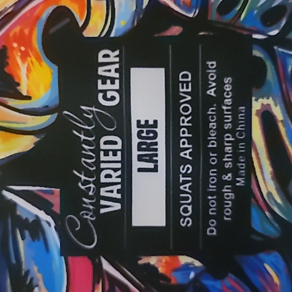 CVG ~ Constantly Varied Gear Tropic Like It's Hot Capri Large - Picture 3 of 4